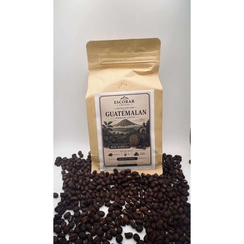 Escobar Coffee Limited Edition Rum Barrel Coffee | Guatemala | Medium Roast
